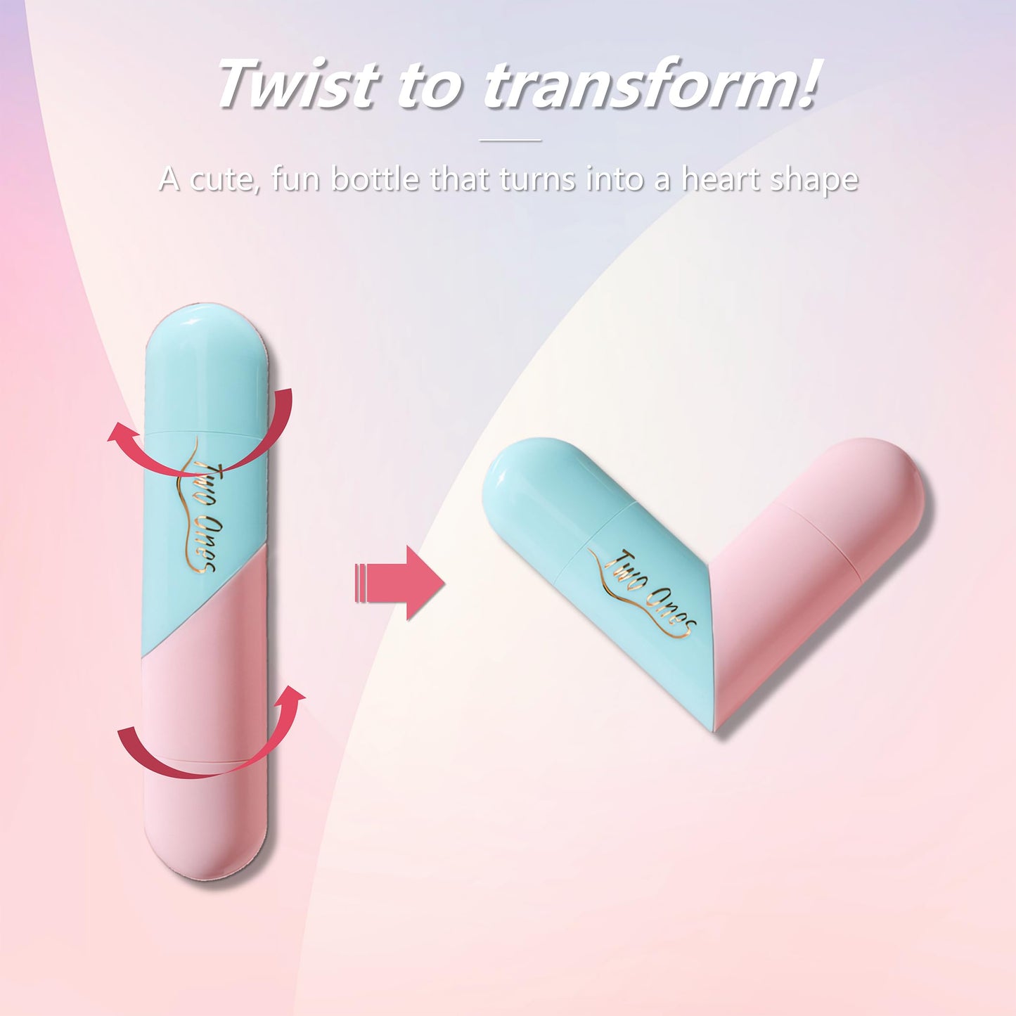 ONROCL Travel Perfume Bottle Refillable - 2 in 1 Dual Sprayer, 5ml+5ml Leak-Proof Portable Perfume Atomizer for Women & Men, Perfect for Travel, Gym, Office, Compact & Stylish Fragrance Container