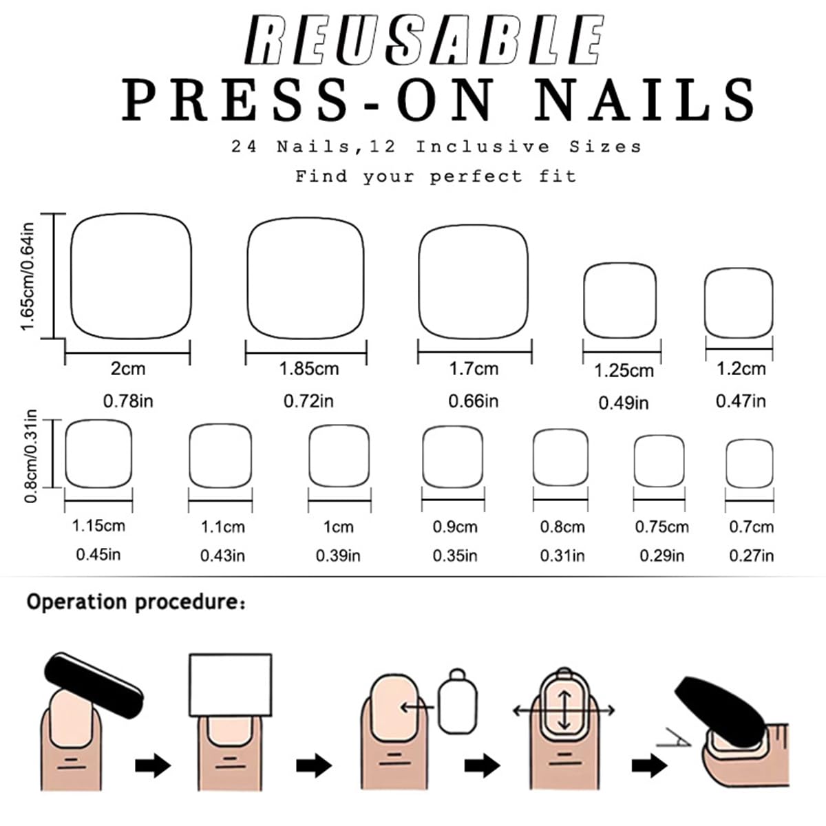 24PCS French Tip Press on Toenails Short Square Toe Press on Nails Cute Fake Toenails with White Hawaii Flower Designs Toenail Press ons False Toe Nails Cute Summer Beach Artificial Nails for Women