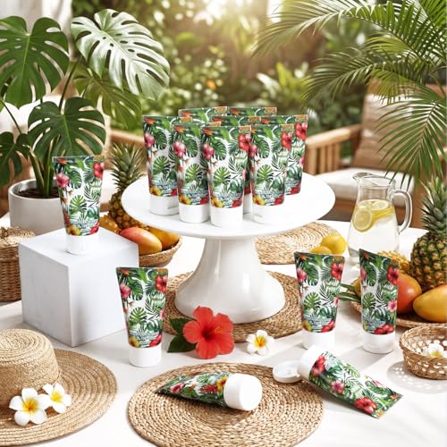 Fresh Hawaii Mini Sunscreen Lotion SPF 30+ 30 Pack - Travel Size, Tropical Design