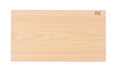 Hinoki Cypress Cutting Board 17.3" x 9.5" x 1" - Reversible, No Joint, Solid One-Piece