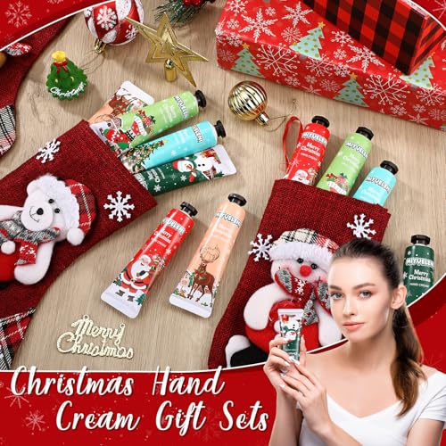 48 Pcs Christmas Hand Cream Gift Sets for Dry Hands Moisturizing Travel Lotion - Variation of THIS listing