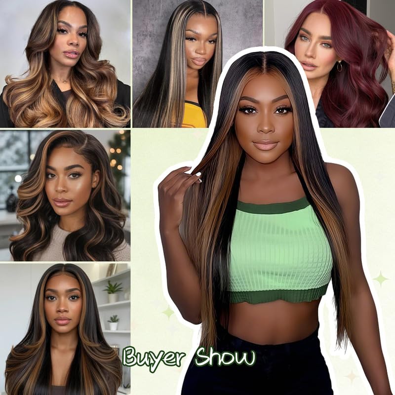 Deep Wave Brown Highlight Hair Bundles - P4/30 - 8, 10, 12 Inch - Human Hair Extensions