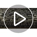 JONATHAN Y Boho Medallion Indoor Outdoor Rug 7'9" x 10' Black Gray Textured Weave