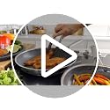 12-Inch Nonstick Wok with Lid - PFAS-Free Ceramic Stir-Fry Pan for All Cooktops