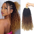 Yanky Twist Crochet Hair 9 Packs - 16 Inch Passion Twist Braids 1B-30-27 Variation of THIS Listing