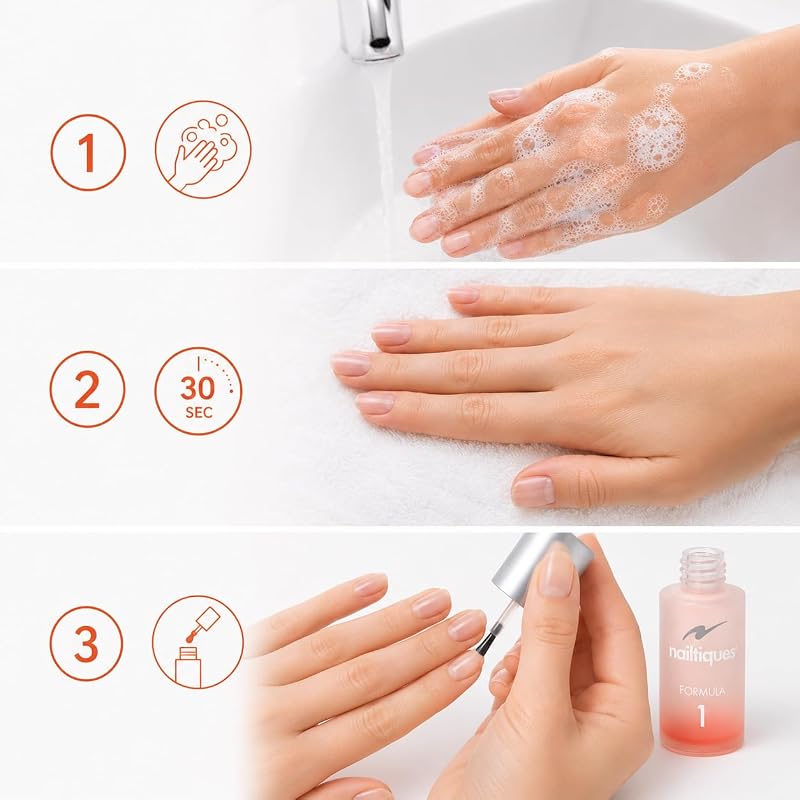 Nailtiques Formula 1 Nail Protein 0.5 oz, 2-Pack (Variation: 0.25 oz Pack of 2)