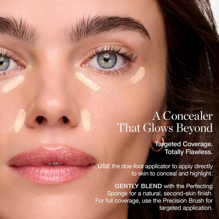 Under Eye Concealer - Linden 1.25N Light Beige Neutral Tones, Organic Hydrating