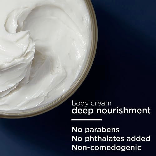 Vaseline Radiant X Deep Nourishment Body Cream 100% Pure Shea Butter & Intensive Care Cocoa Radiant For Glowing Skin 3 Count Body Gel Oil Body Oil Made with 100% Pure