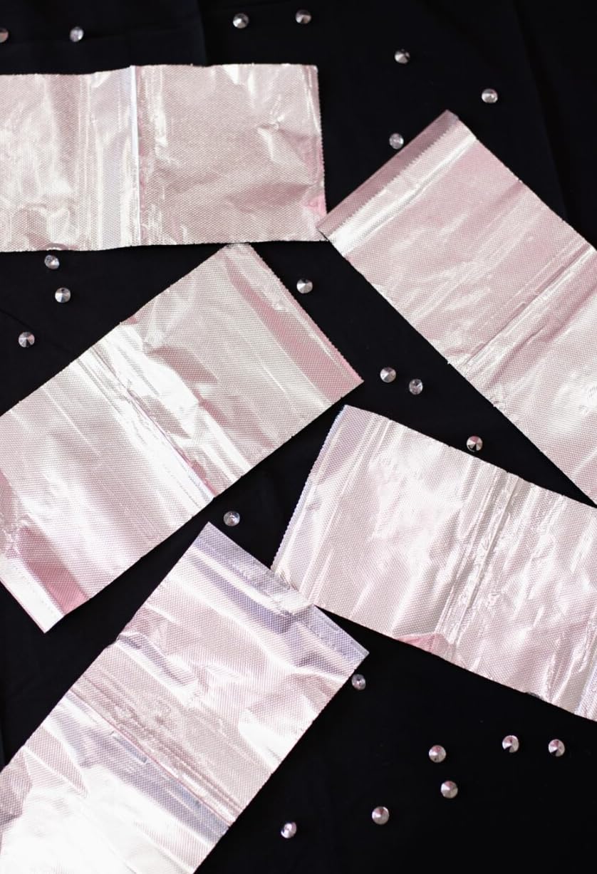 Hair Salon Pop Up Foils, 5"x10.75", 500 Sheets, Thicker Foil, Diamond Texture