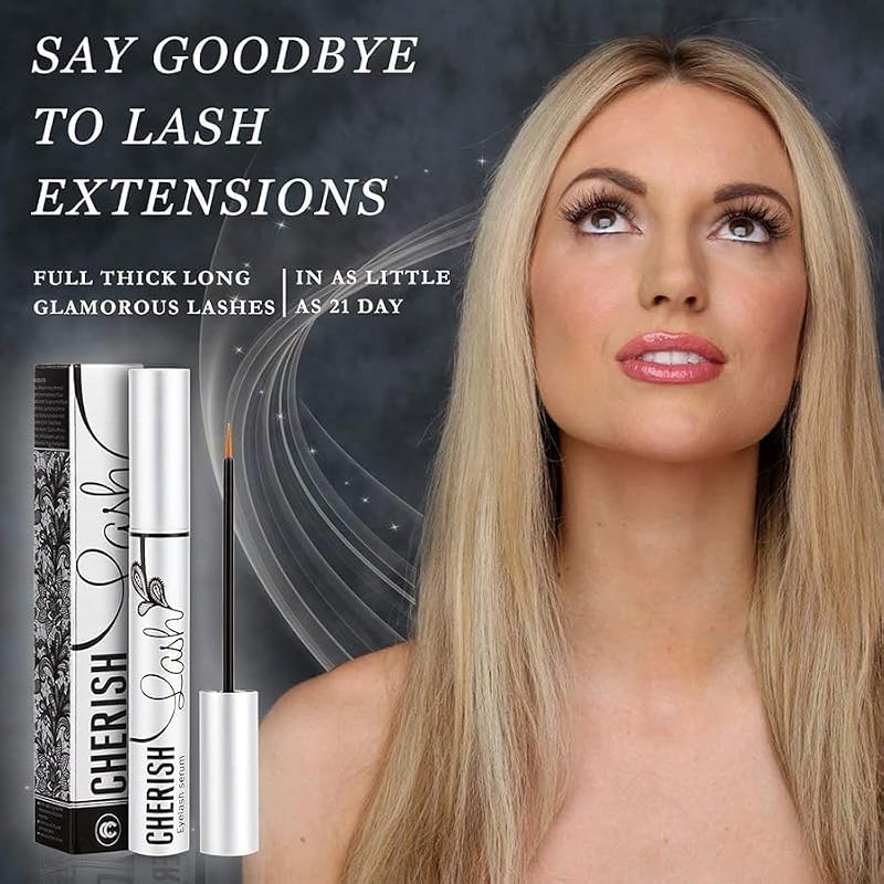 Natural Eyelash Growth Serum - Thick, Long & Luscious Lashes | Vegan & Paraben-Free