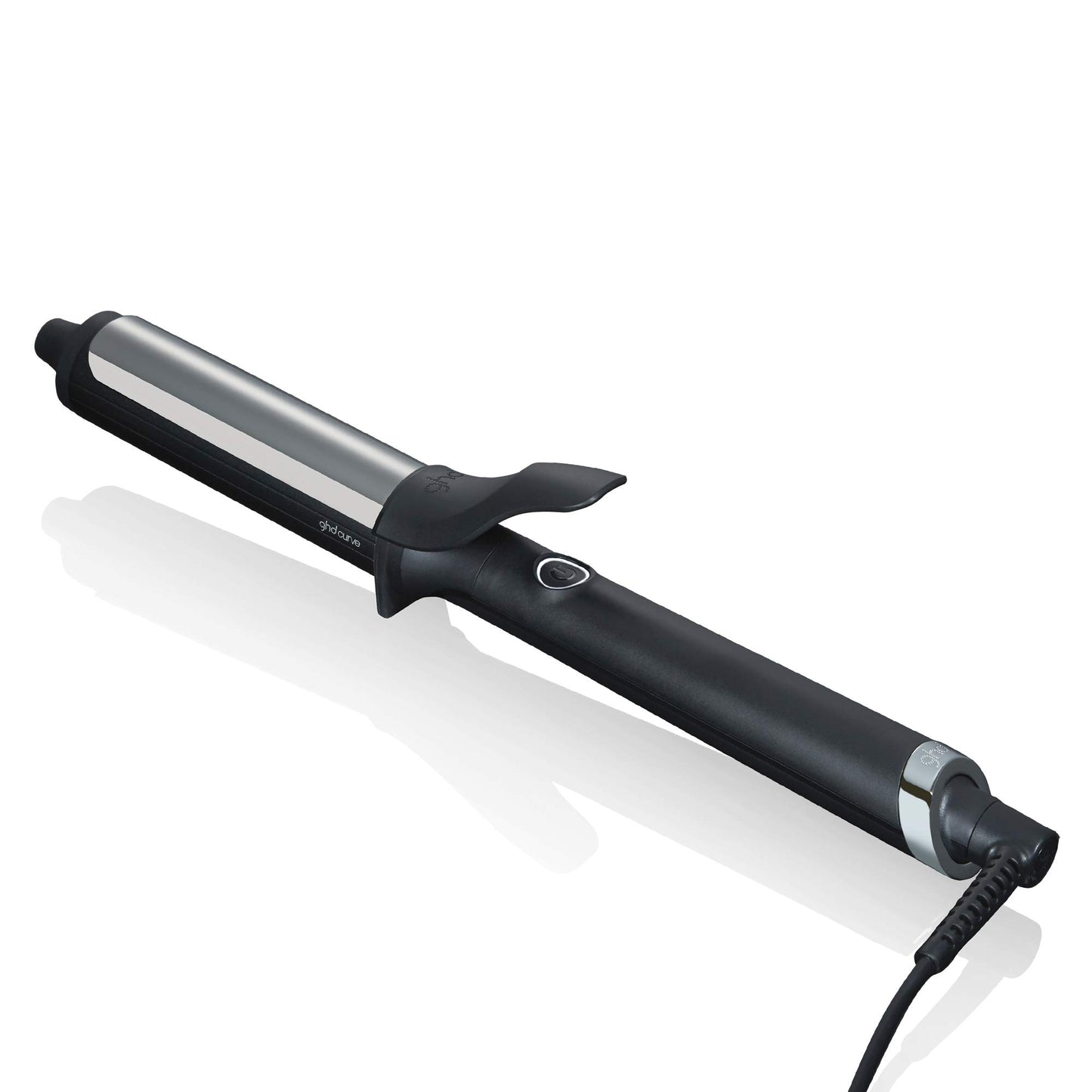 ghd Curve Soft Curl Iron - 1.25” Ceramic Curling Iron for Long-Lasting Volume, Soft Curls and Waves - 365ºF Safe Heat Technology with Fast Heat-Up, Cool Tip and Auto Sleep Mode - Black