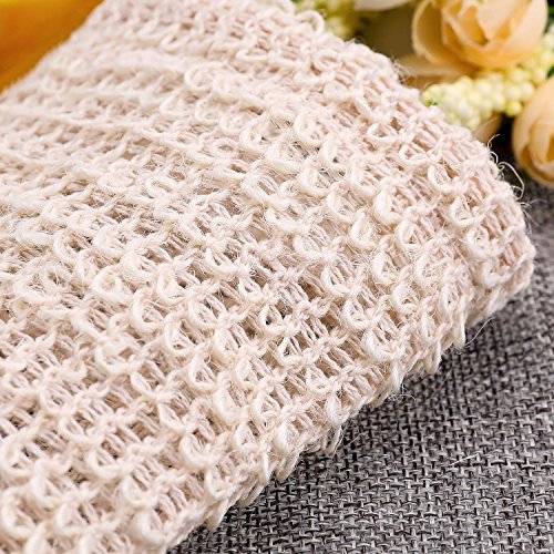 BBTO 10 Pack Exfoliating Natural Sisal Soap Bag Pouch Soap Saver