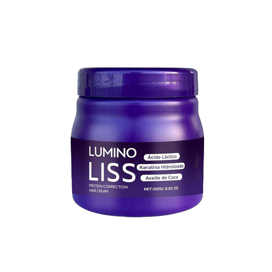Lumino Liss Alisado, Alisado para Cabello Sin Formol LuminoLiss, Sin Formol Lumino Liss, Hair Straightening Cream, Restores Hair Natural Silkiness, Frizz-Free, Silky Straight Hair