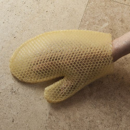 Supracor Spa Bath Mitt Body Exfoliator Face Scrub Sponge (Purple)