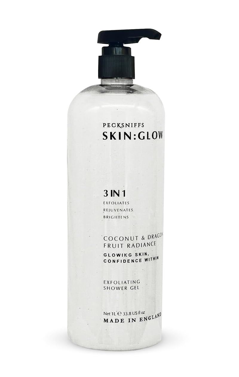 Pecksniff's Coconut & Dragon Fruit Radiance Exfoliating Shower Gel 1000 ml (+1 Fl Oz) Variation