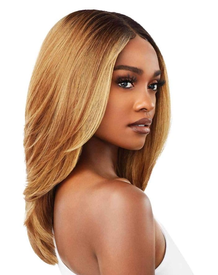 Outre Lace Front Wigs - Melted Hairline Martina 613 Synthetic Wig