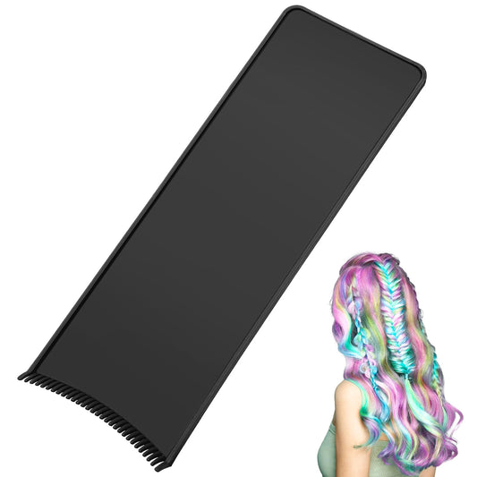 Balayage Board, 1 PCS Highlighting Board Hair Coloring Paddle Balayage Highlighting Board with Teeth, Hair Dye Tools Highlighting Paddle for Barber Salon Hairstylist Hair Dying Tools, Black