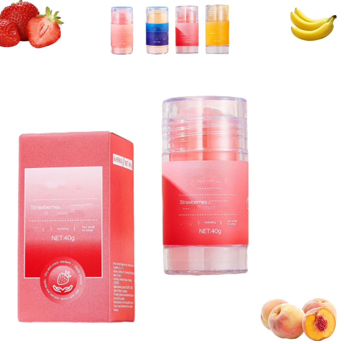 LONDRAF Eourhsa Crack Feet Prevention Stick, Hydrating Foot Balm Stick, Refreshingly Smooth Non-greasy Texture for Dry Cracked Feet, Refreshing, Hydrating (C, 1)