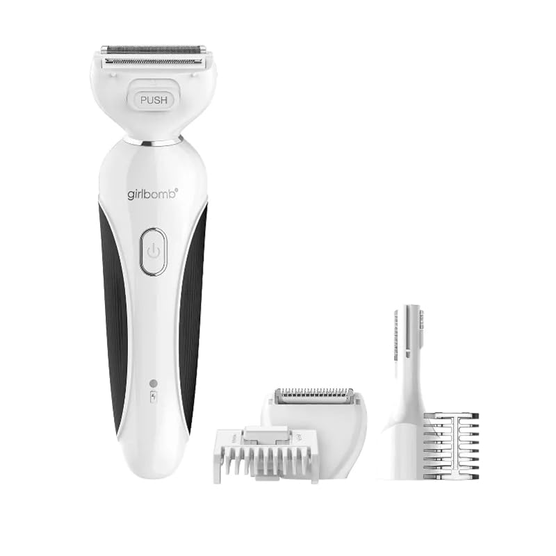 All-in-One Shave & Trim System for Women – Cordless Face & Body shaver, 75-Minute Runtime