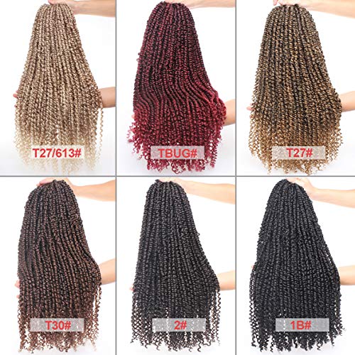 Leeven 22 Inch Passion Twist Crochet Hair - 1B# Variation of THIS Listing (Pack of 8)