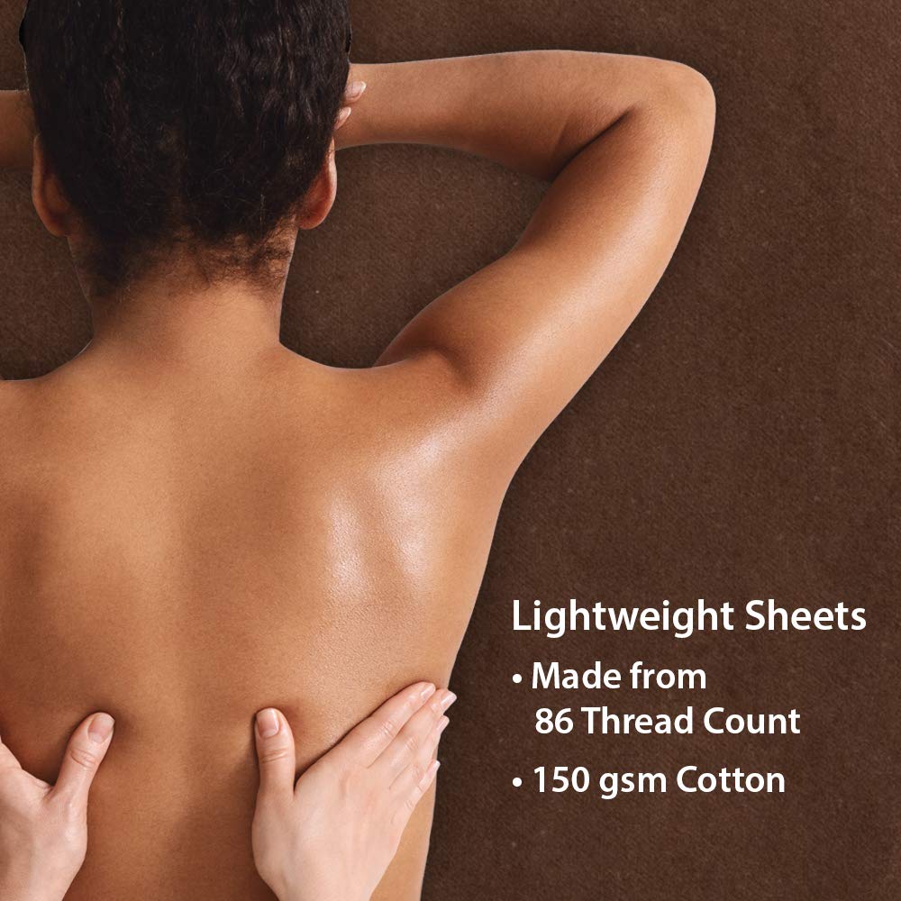 Premium Designer Flannel Massage Sheet Set - 3-Piece, Island Tranquility for Massage Tables
