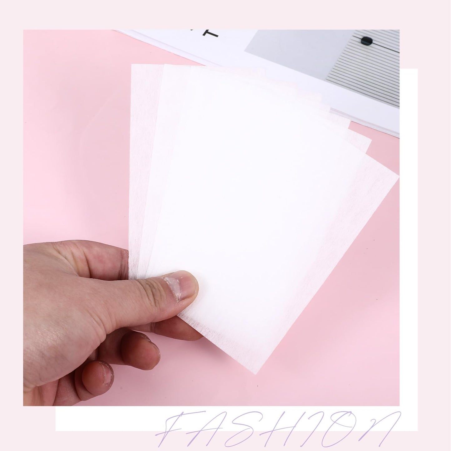 ZEYIYER 90 Pcs Hair Perm Papers, 4.5 × 2.5 in Disposable Perming Papers, Heat Resistant Salon Hair Curling Paper for Cold and Hot Perms, Hairs Salons Shop, Professional Stylist, Home Salons