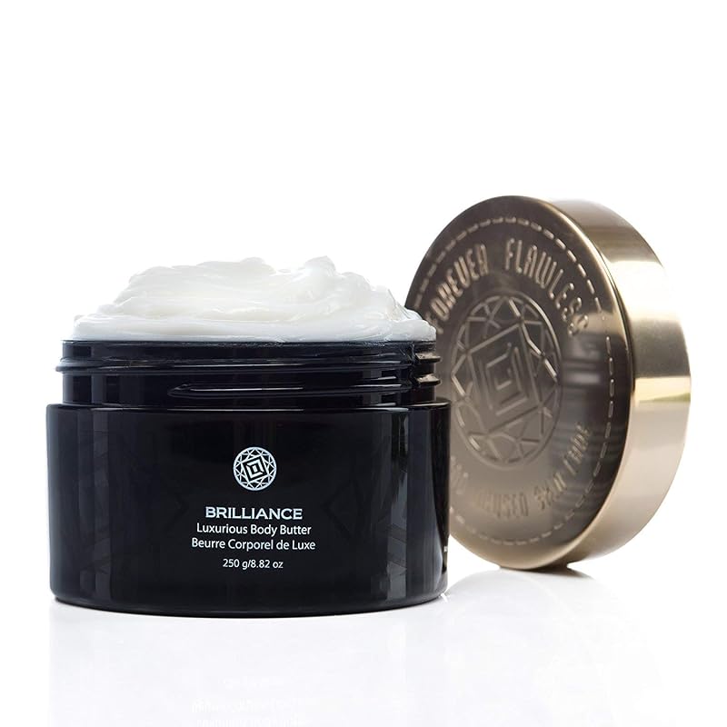 Diamond Body Butter for Silky Skin – Forever Flawless Anti-Aging Nourishing Lotion 8.82 oz