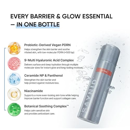 PDRN Revitalizing CO2 Bubble Serum Mask, 60ml | 2.02 fl.oz. | Fast-Absorbing Bubble Texture | Instant Glow, Skin Barrier Repair & Deep Hydration | Lightweight High Moisture Korean Skincare