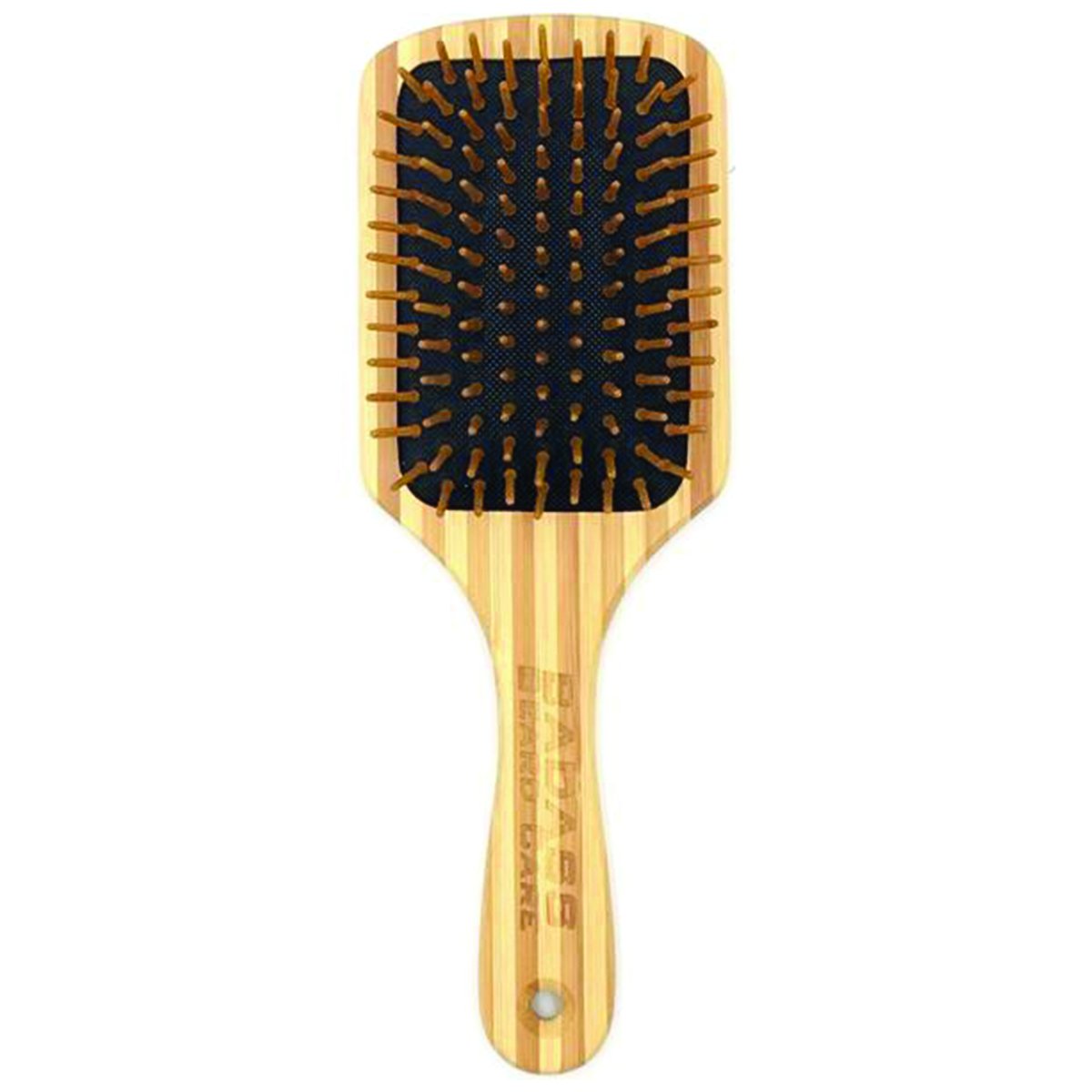Badass Beard Care Wood Bristle Beard Brush For Men - Anti-static, 100% Bamboo & Light Weight