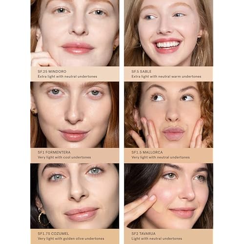 ILIA - True Skin Serum Foundation | Non-comedogenic, Cruelty-Free, Vegan, Weightless Feel, Buildable Coverage, Safe For Sensitive Skin (Tavarua SF2)