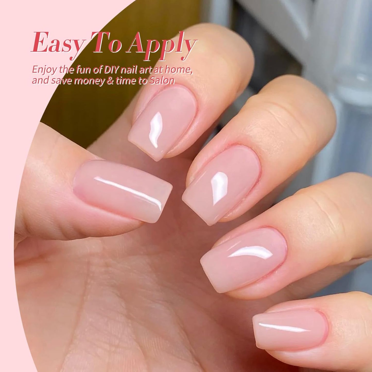 Born Pretty Neon Jelly Gel Nail Polish Set - Halloween Colors, Soak Off UV/LED for Salon & DIY