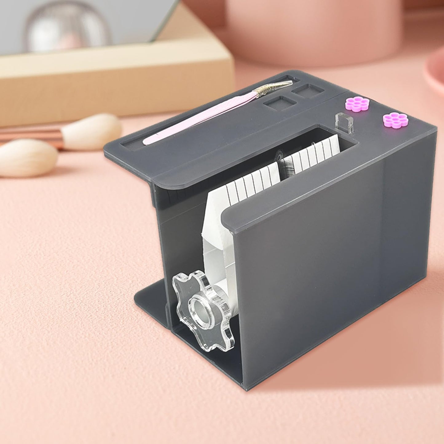 Eyelash Root Splitter Manual Eyelash Flowering Machine Lash Fan Maker Eyelash Extension Supplies Eyelash Fanning Machine