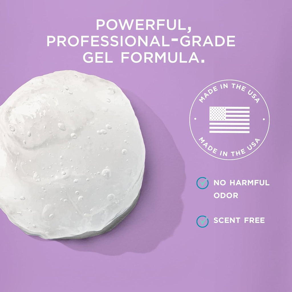 Lee Beauty Professional Callus Remover for Feet - Original, Powerful Formulation - Extra Strength Gel, Home Pedicure Foot Spa Results - Cracked & Dead Dry Skin Supplies - 8 Oz