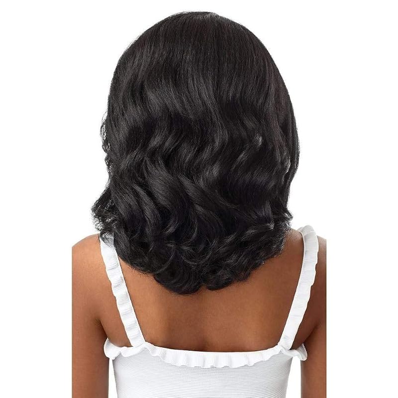 Outre EveryWear Synthetic HD Lace Front Wig - EVERY6, Jet Black