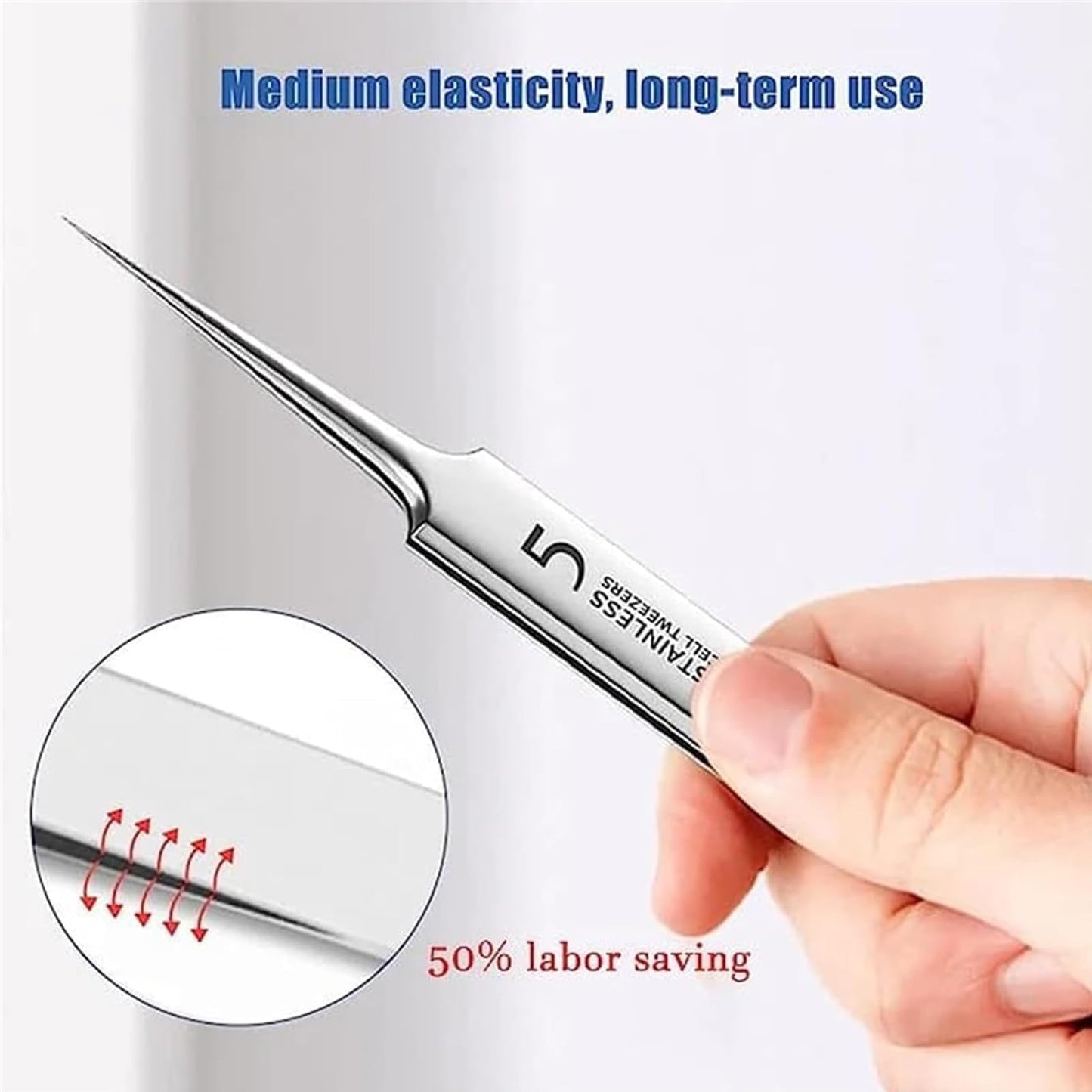 Classicous Blackhead Remover Tools, Stainless Steel Blackhead Remover Kit, Facial Blackhead Remover Tweezers, 14 in 1 Comedone Extractor Tools Set with Portable Case (8pcs)