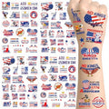 92+ Styles No King Temporary Tattoos,4 Sheets No Kings In America Funny Not My President Against Fake Tattoos Sticker