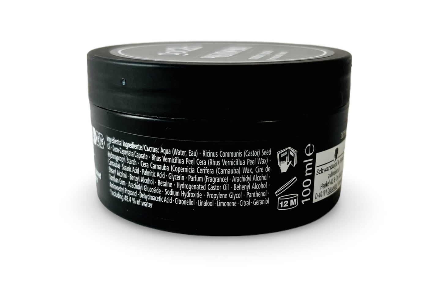 Schwarzkopf got2b Phenomenal Molding Paste 100 ml / 3.4 oz
