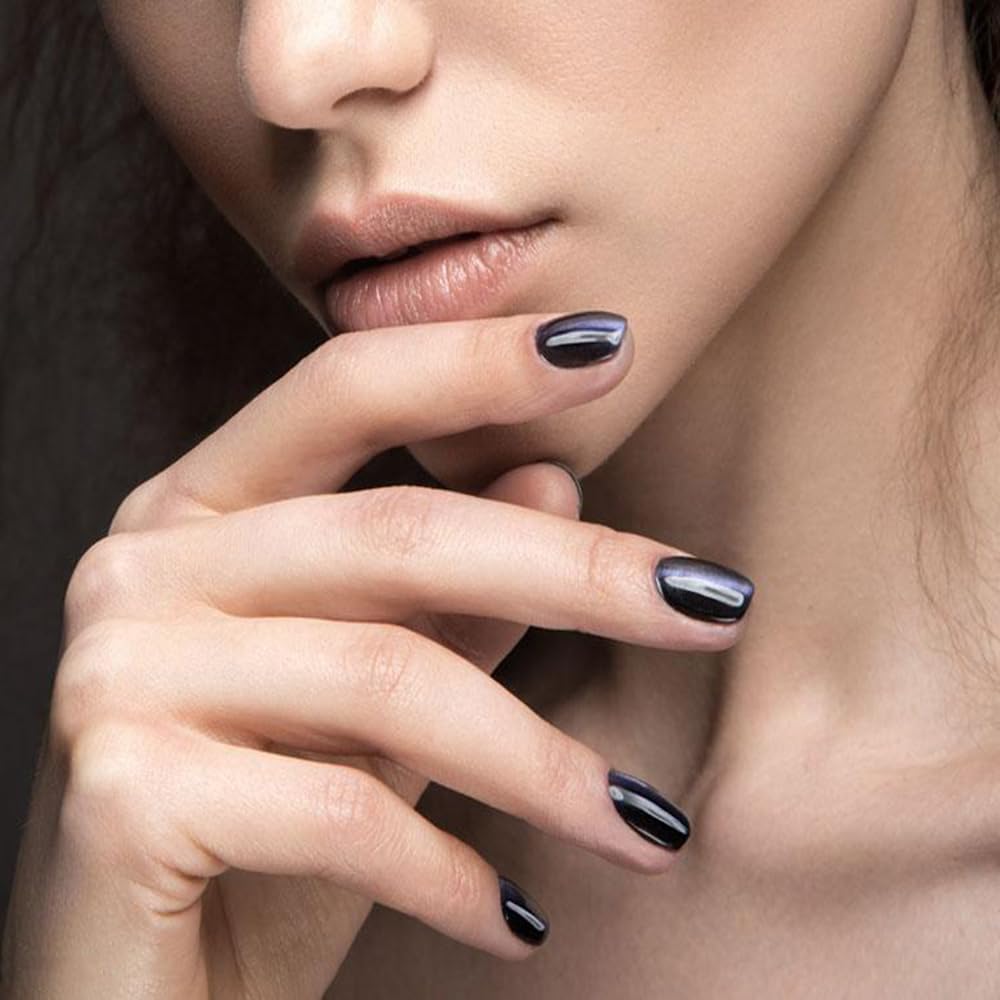 24 Pcs Summer Seaside Press on Nails Short Square,YIHONGYAN Fake Nails Press ons Colorful Sunset Coconut Tree Nail Tip Acrylic Set Glue on Nails Full Cover False Nails Glossy Stick on Nails for Women