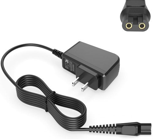 15V Charger Fit for Philips Norelco HQ8505 6000 7000 9000 Series, Multigroom MG5750 MG7750 MG7770 MG7790 QP6531 QP6510 QP6520 Shaver Trimmer Power Cord - Not for Newer USB-Charging or 5V Input Models