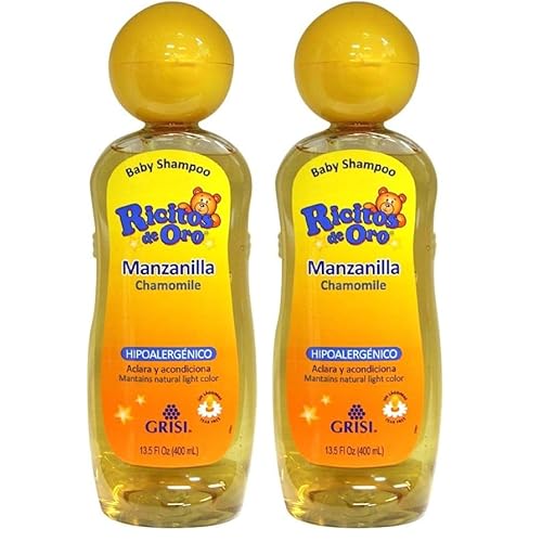 Ricitos de Oro, Shampoo, Chamomile, 13.5 oz (Pack of 2)