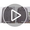 Portable Vacuum Steamer for Clothes 4500Pa Travel Garment Steamer