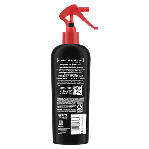 TRESemm? Styling Spray Protecting Heat for Taming Frizz & Reducing Breakage, with Protection up to 450¡Æ, 8 Fl Oz