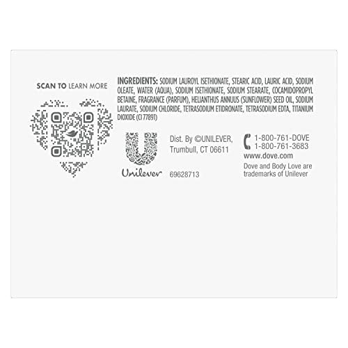 Dove Body Love Replenishing Beauty Bar for Dry Skin 10 Count