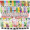 74 Pack Hand Cream Gift Set For Women and Girls,Easter Basket Stuffers,Mothers Day Gifts,Teacher Appreciation Gifts,Natural Plant Hand Lotion For Dry Cracked Hands,Scented Mini Hand Lotion Travel Size