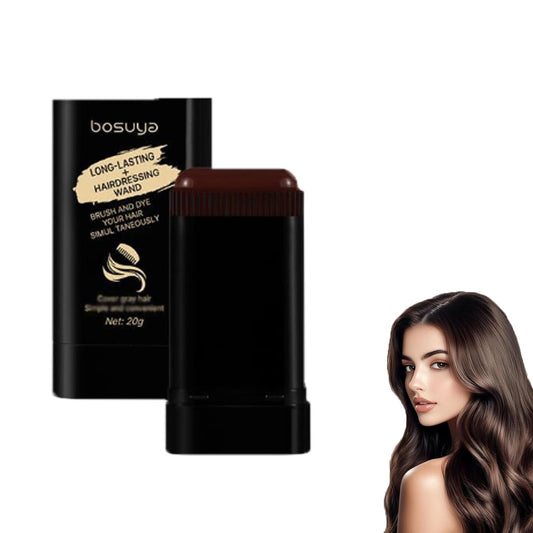 Bosuya Hair Dye Comb 20ml Waterproof, Bosuya Hair Dye Comb, Bosuya Hair Dyes Stick, Instant Comb Hair Dyes For Men & Women, Waterproof And Sweat-Proof (Coffee)