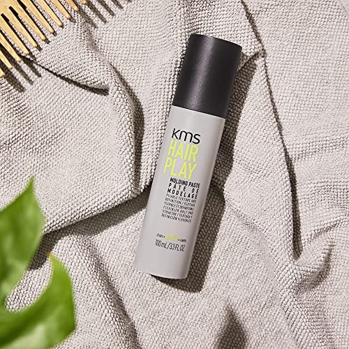 KMS Hair Play Molding Paste 3.3 Fl Oz - Texturizing, Pliable Hold & Natural Shine - Unisex - Variation of THIS listing