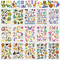 250+ Temporary Tattoos for Kids, Uni cor Mermaid Outer Space Dinosaur Glitter Tattoo, Boy Girl Birthday Party Favors Supplies, Stocking Stuffers Goodie Bag Filler