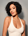 13x6 HD Lace Front Curly Bob Wig - 8 Inch Short Human Hair, Glueless, 180 Density (Variation: 13x6 Curly Bob Wig Human Hair+8 In)
