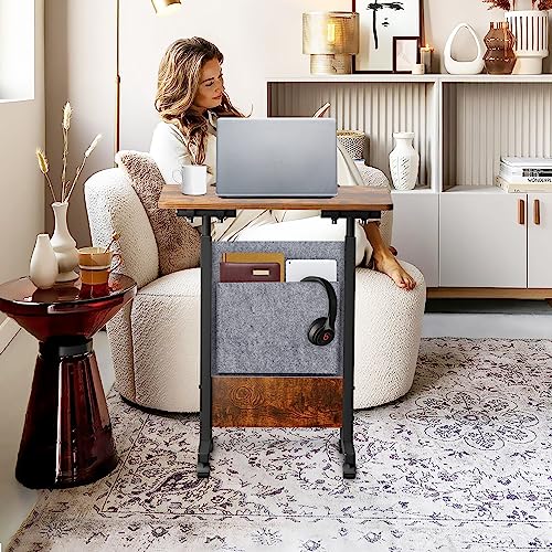 Height Adjustable Standing Desk with Wheels & Bag - 16x24 Inch