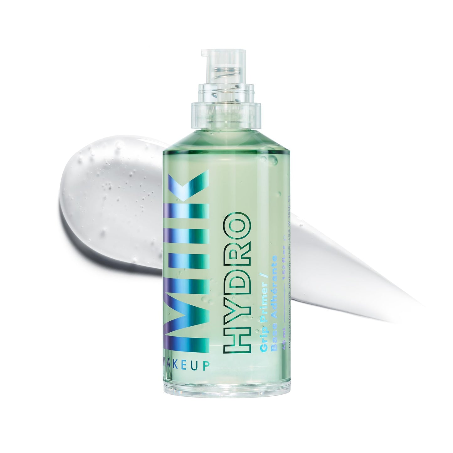 Milk Makeup Hydro Grip Primer with Hyaluronic Acid + Niacinamide – Hydrating Face Primer Grips Makeup for Up to 12 Hours – Silicone-Free, Lightweight Gel with Dewy Finish – 1.52 oz